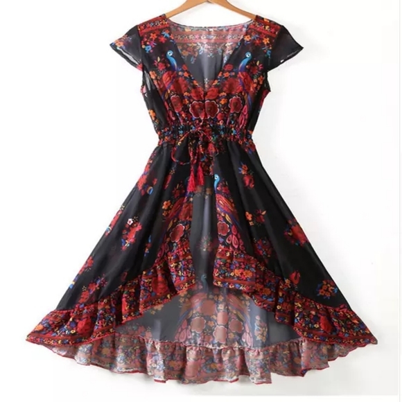 Elegant Beach/ Party Dress/1 Day Sale - Picture 9 of 15